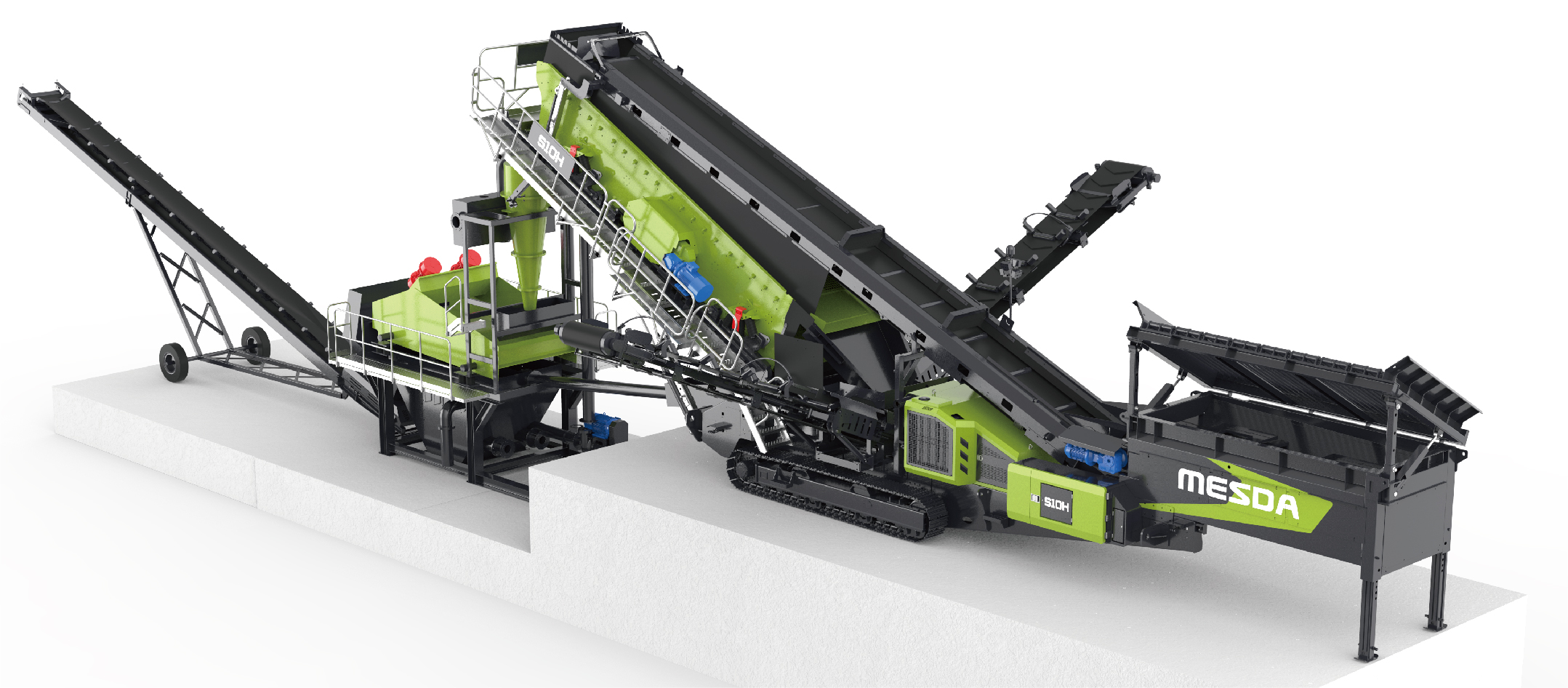 混凝土塊再生-大型生產(chǎn)線03